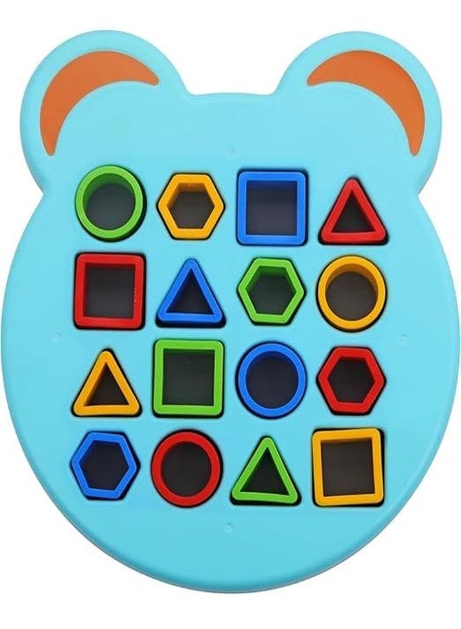 JUICIQ Shape Matching Puzzle Game - Educational Shape & Color Sorting Toy for Toddlers, Montessori Learning Activity for Kids Ages 2+ - Image 1